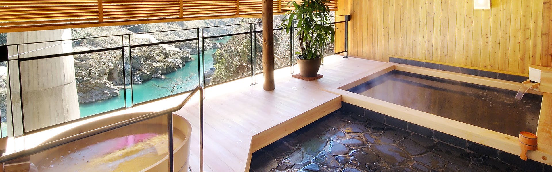 峡谷の湯宿 大歩危峡まんなか