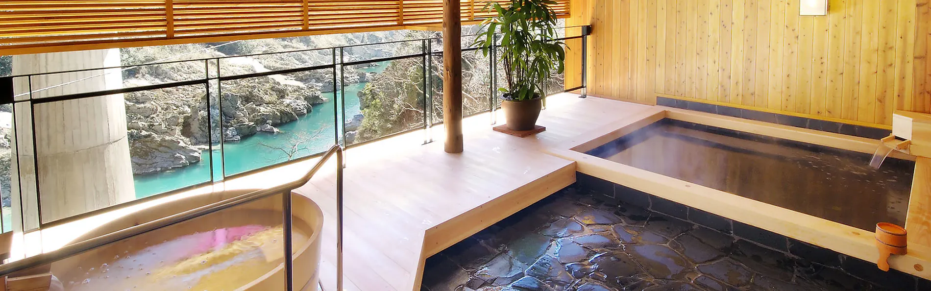 峡谷の湯宿 大歩危峡まんなか