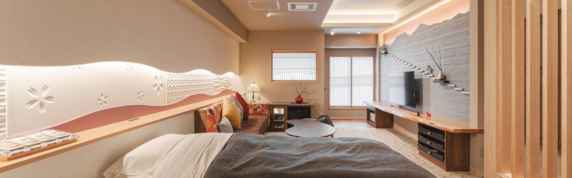 ตัวอย่างห้องพัก