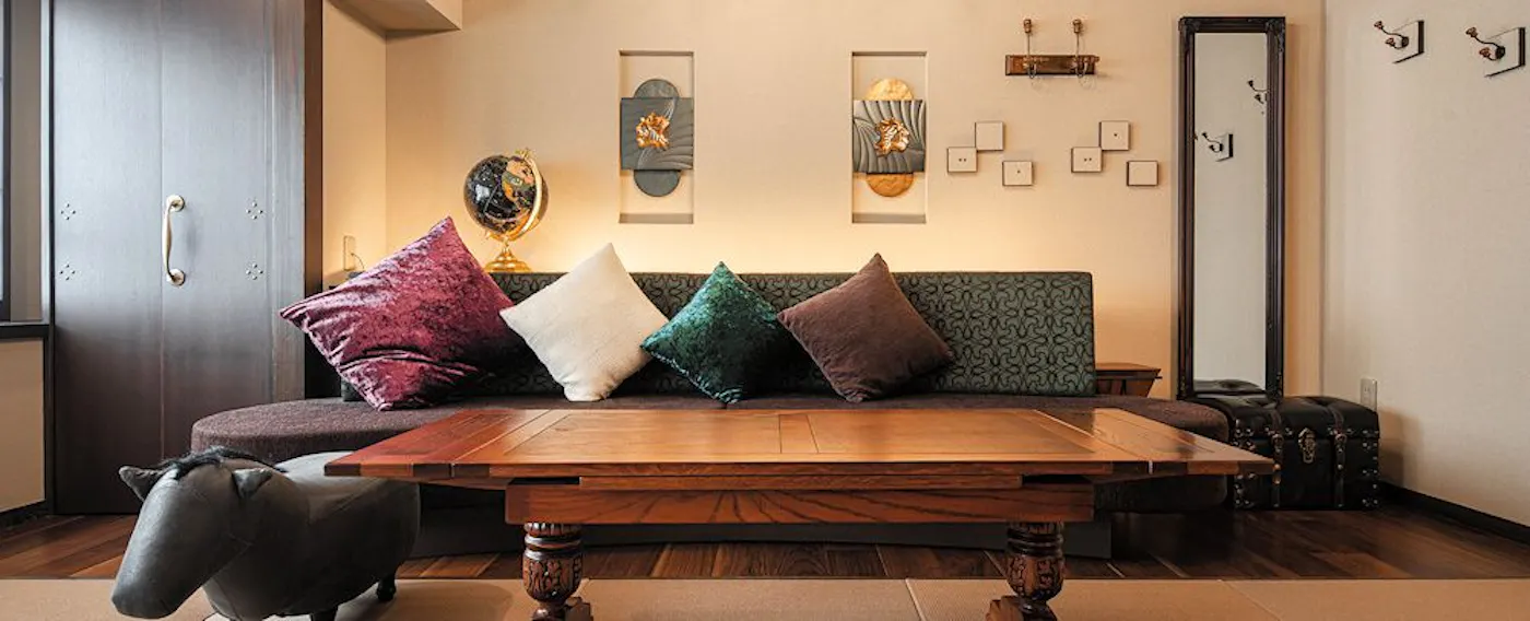 ห้องพักชั้นบนสุดพร้อมน้ำพุร้อน