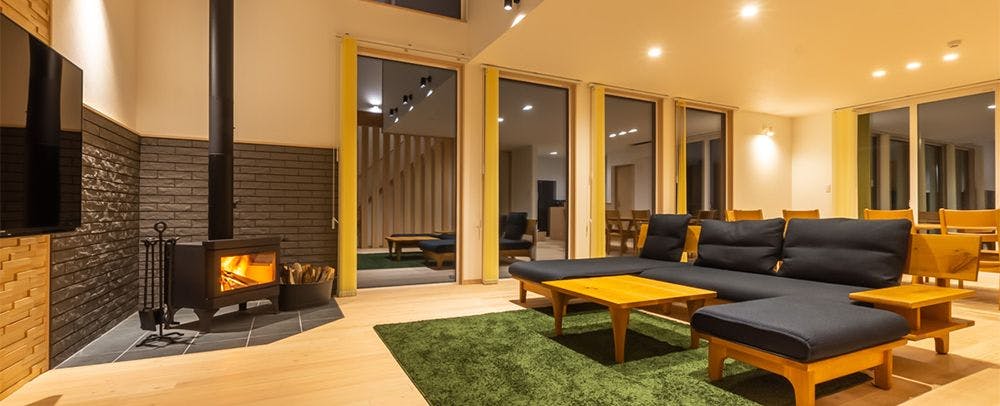 วิลล่าให้เช่าพร้อมเตาผิง