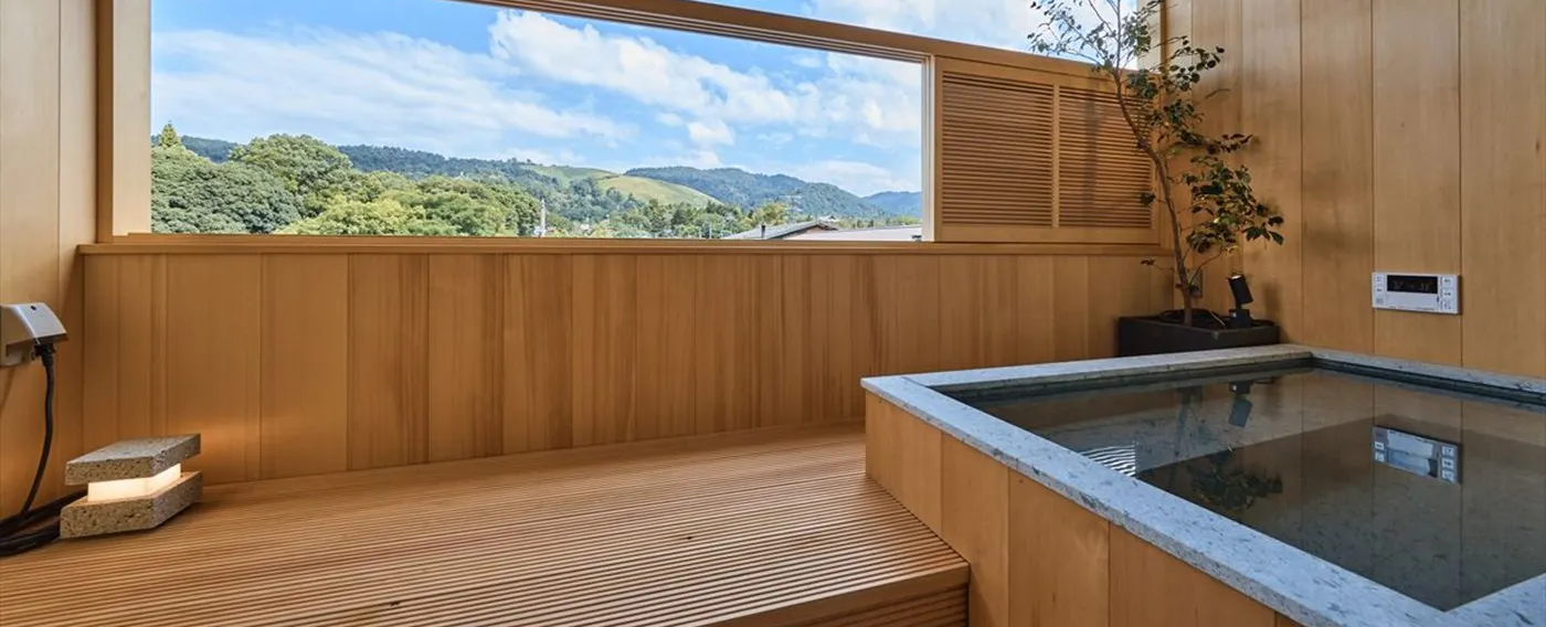 露天風呂付き客室