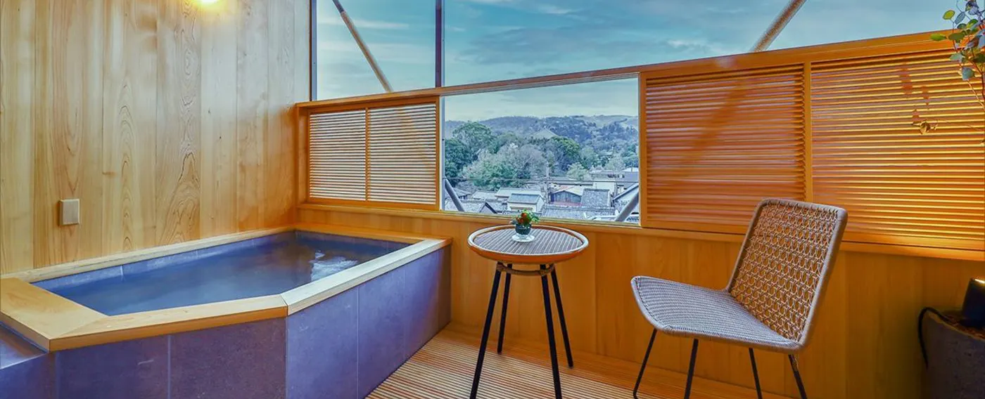 露天風呂付き客室