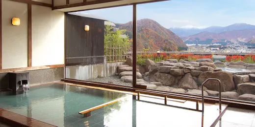 越後湯沢温泉 一望千里 御湯宿 中屋