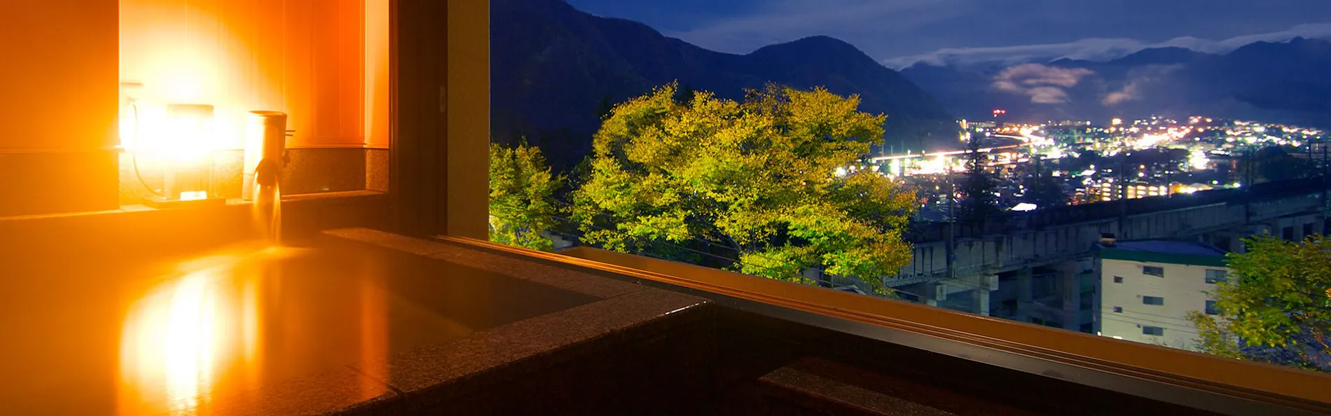 越後湯沢温泉 一望千里 御湯宿 中屋