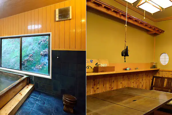 น้ำพุร้อน/ร้านอาหาร