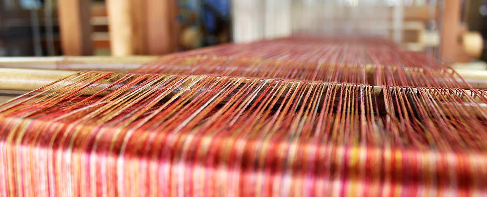 染色工房　はた舎「はた織り体験」