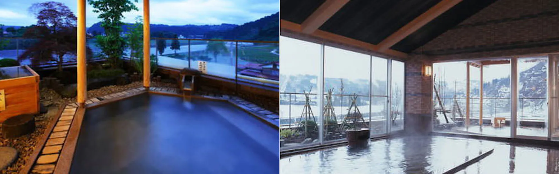 花とほたる 湯のさと 雪国