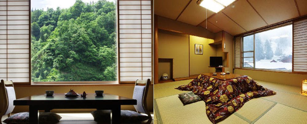 花とほたる　湯のさと　雪国