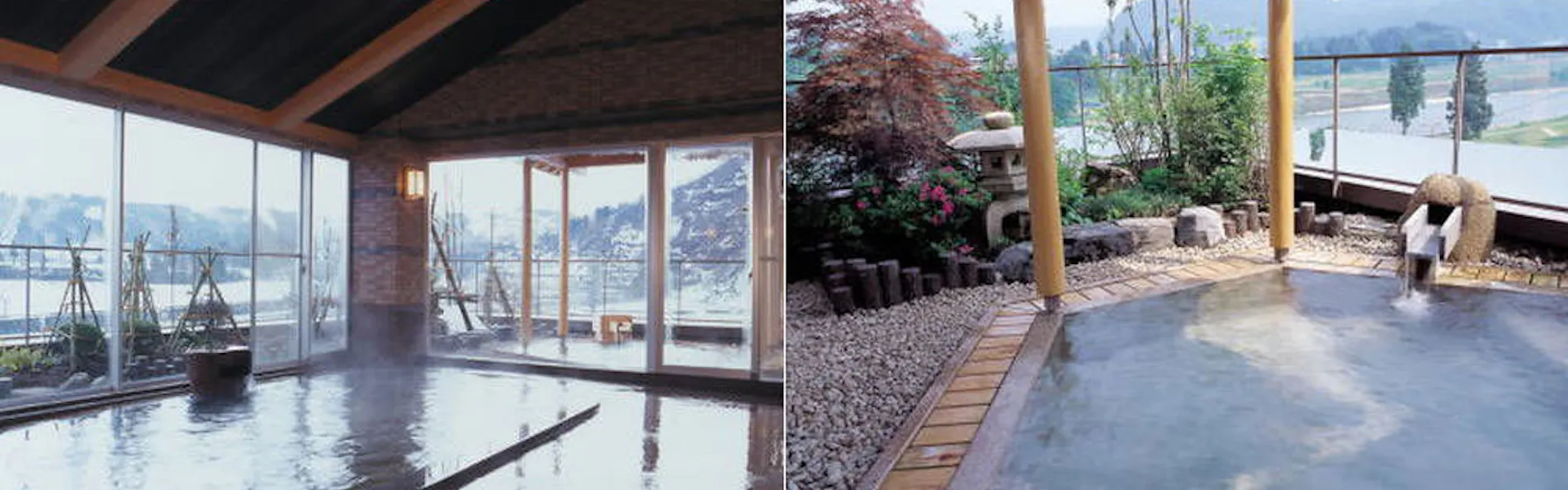 花とほたる 湯のさと 雪国