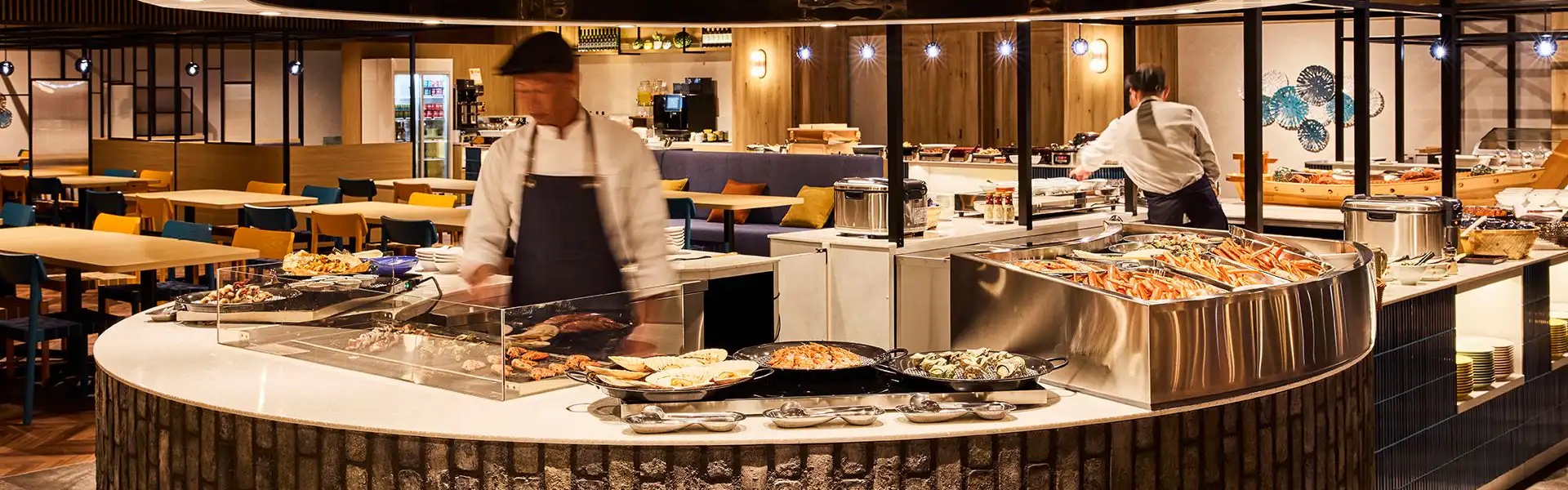 ライブキッチンコーナー