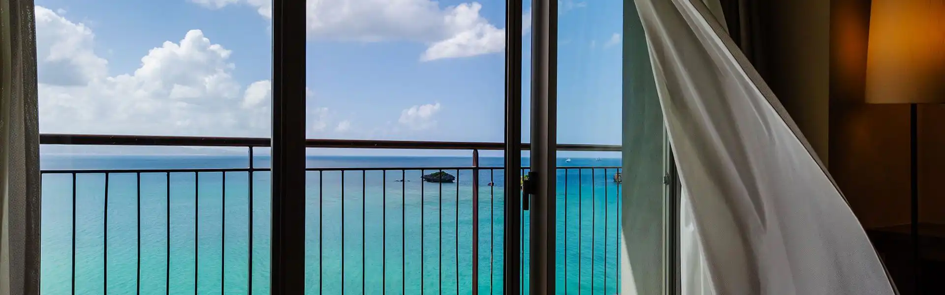 客室から見える景色一例