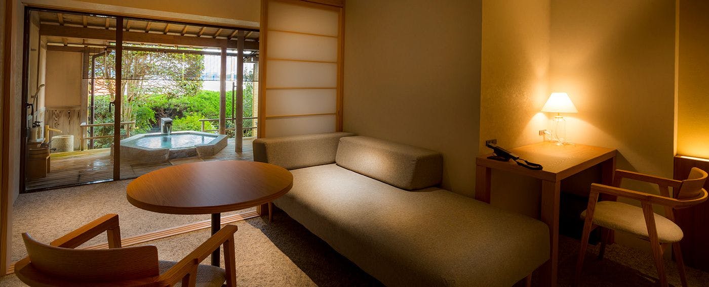 露天風呂付客室