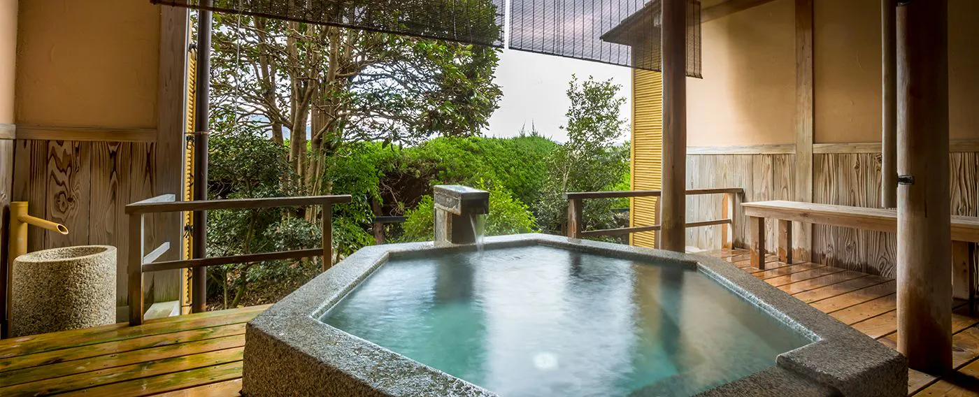 露天風呂付客室