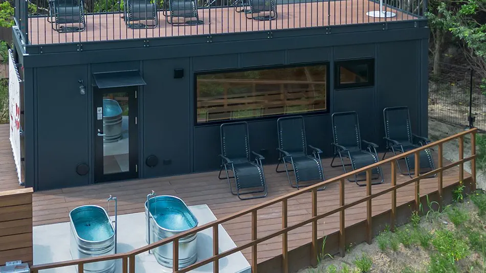 amarancia cottage hugging nature house