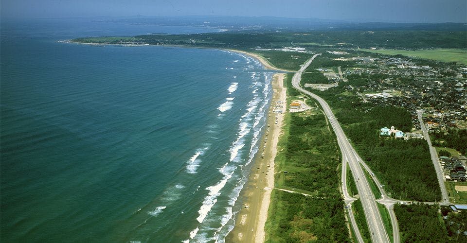 千里浜なぎさドライブウェイ