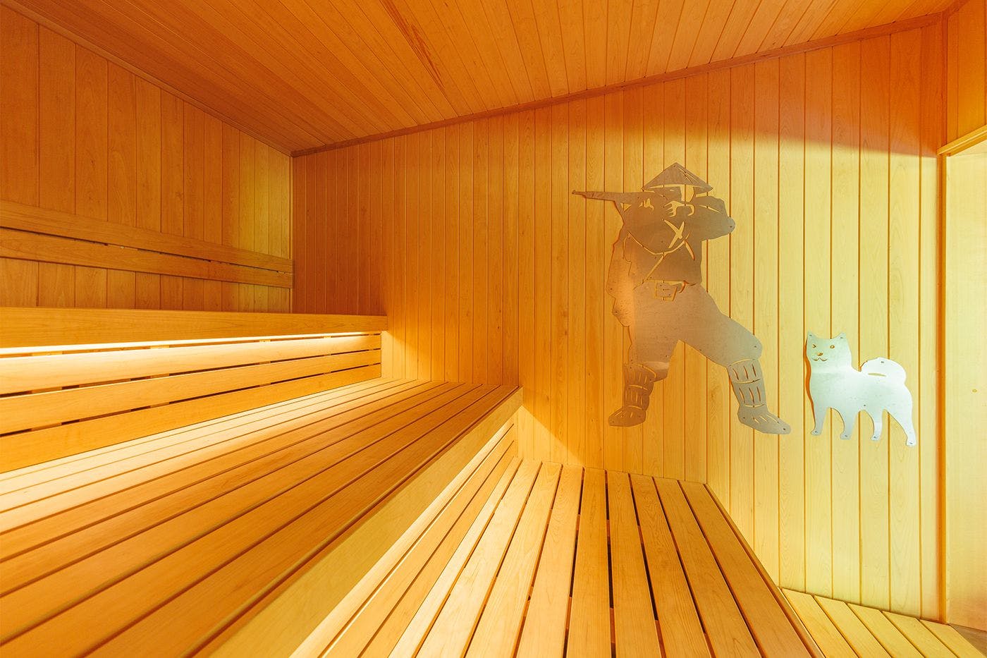 ซาวน่าภูเขานาเมโตโกะ