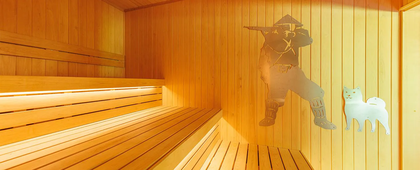 ซาวน่าภูเขานาเมโตโกะ