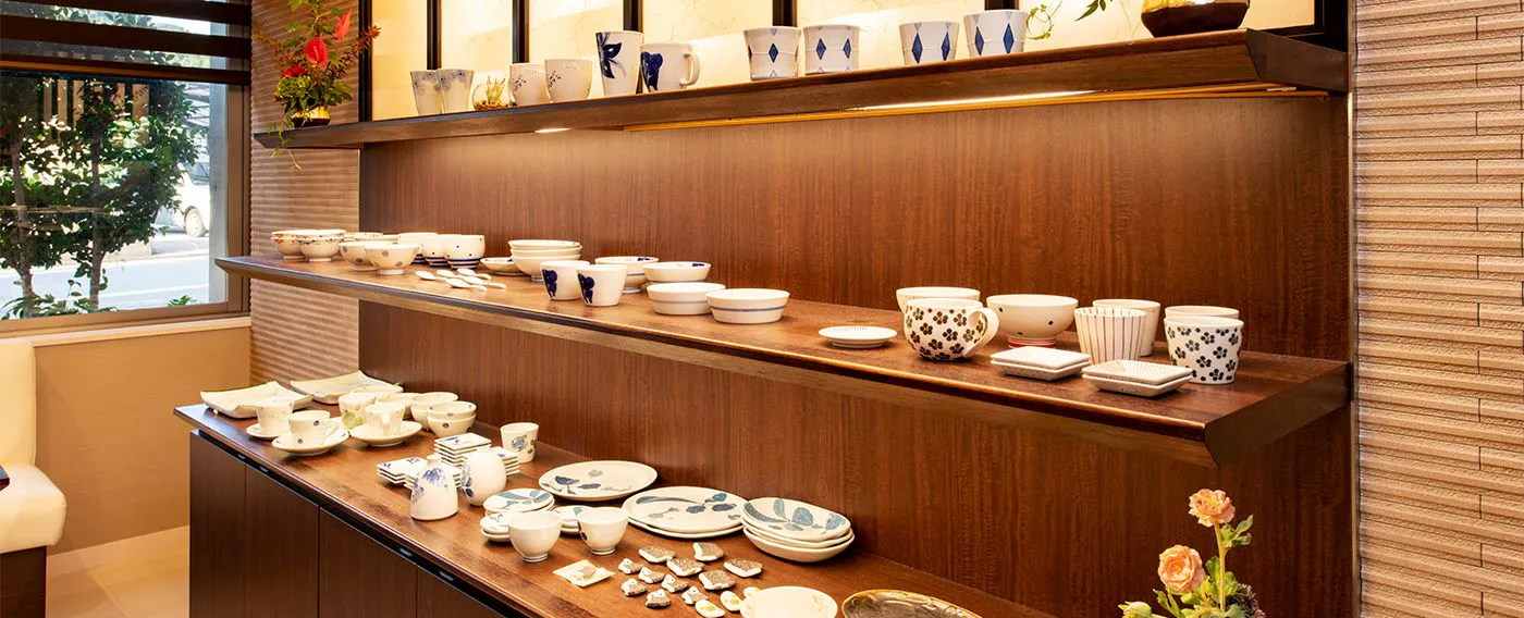 토베 도자기 판매 코너