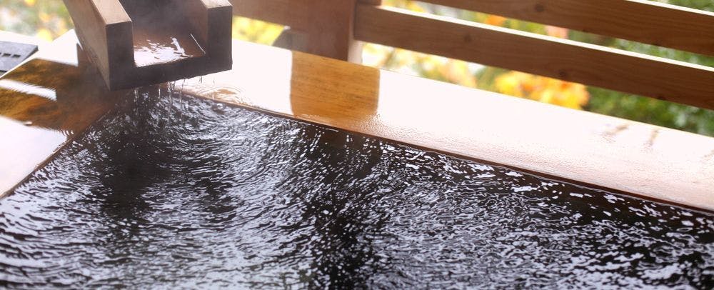 ※源泉100％【露天風呂付き客室・墨石（ぼくせき）】リビング付き特別室