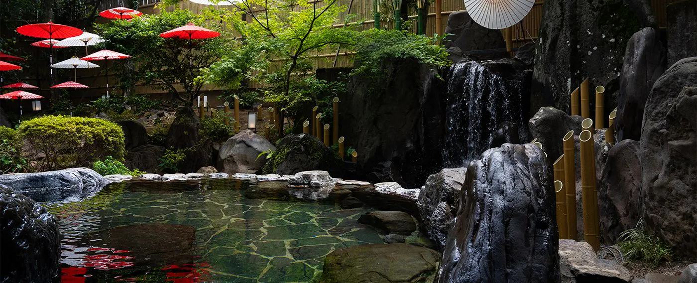 น้ำพุร้อนและอ่างอาบน้ำ