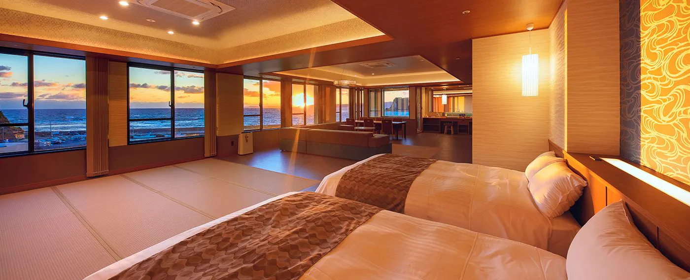 2022年12月リニューアル 空フロア特別室【蒼天】