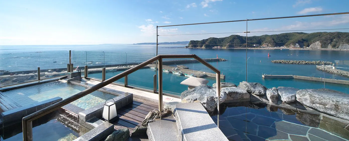 天空庭園風呂