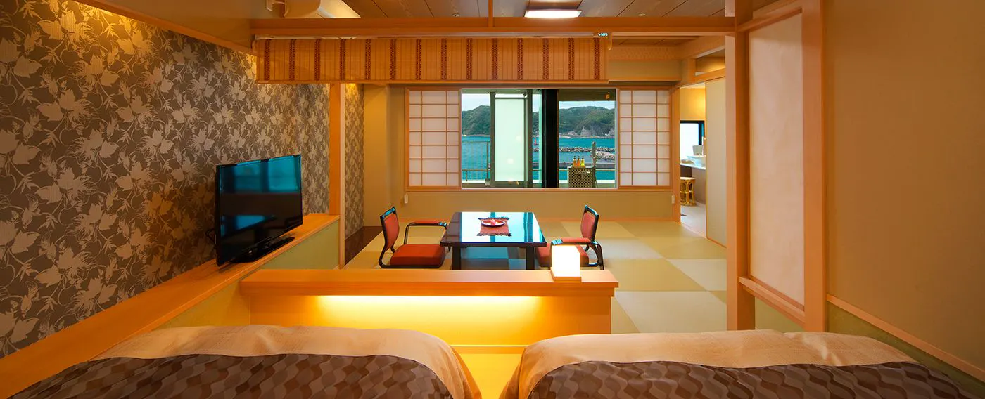 和洋室/ジェットバス露天風呂付特別室(8帖+ツイン)