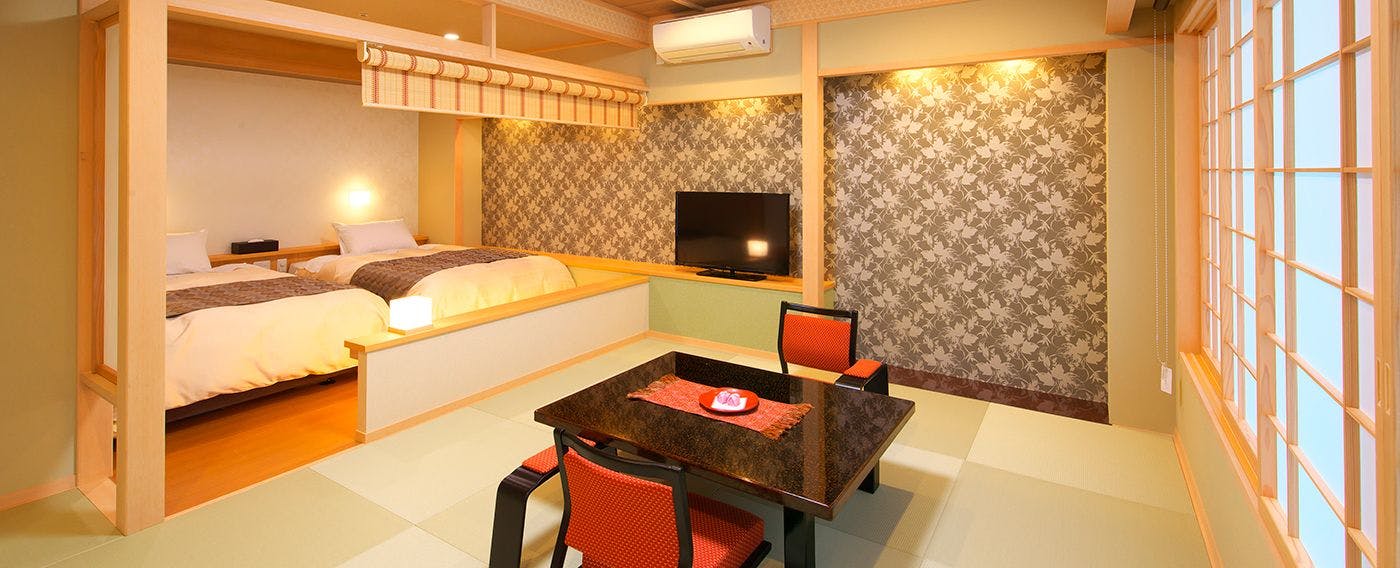 和洋室／ジェットバス露天風呂付特別室（8帖＋ツイン）