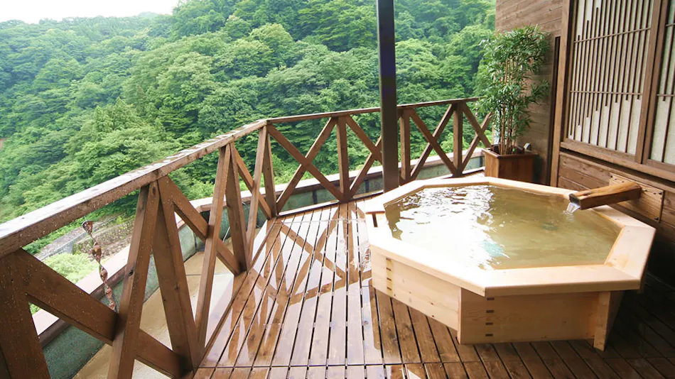 Okutsuchiyu Onsenkyo, Mountain Gorge Hot Spring, Kotaki Onsen
