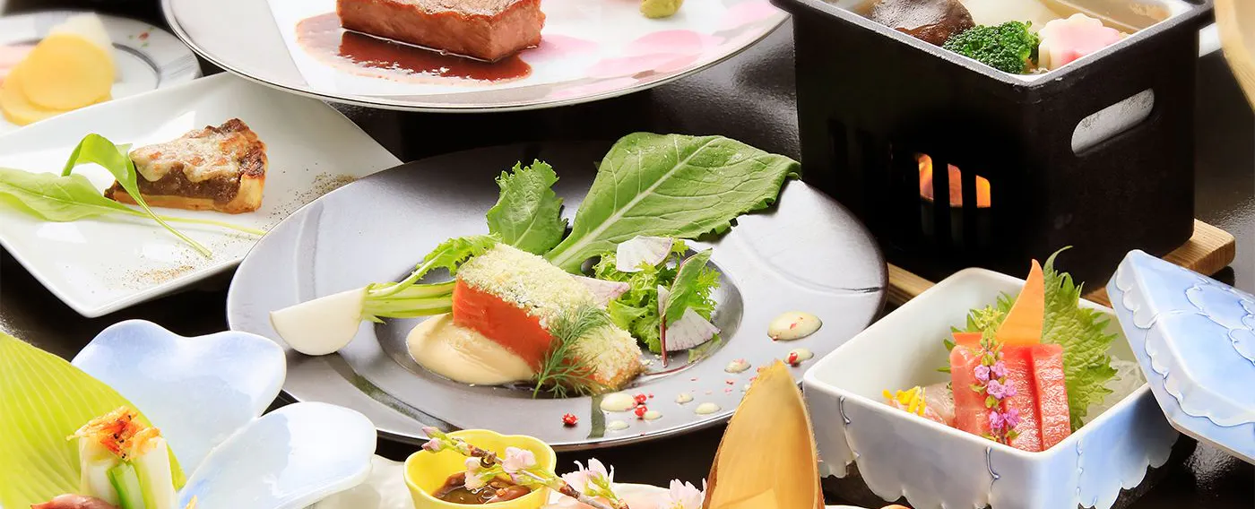 創作和洋会席一例