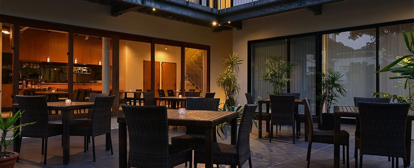 ภายนอกโรงแรม