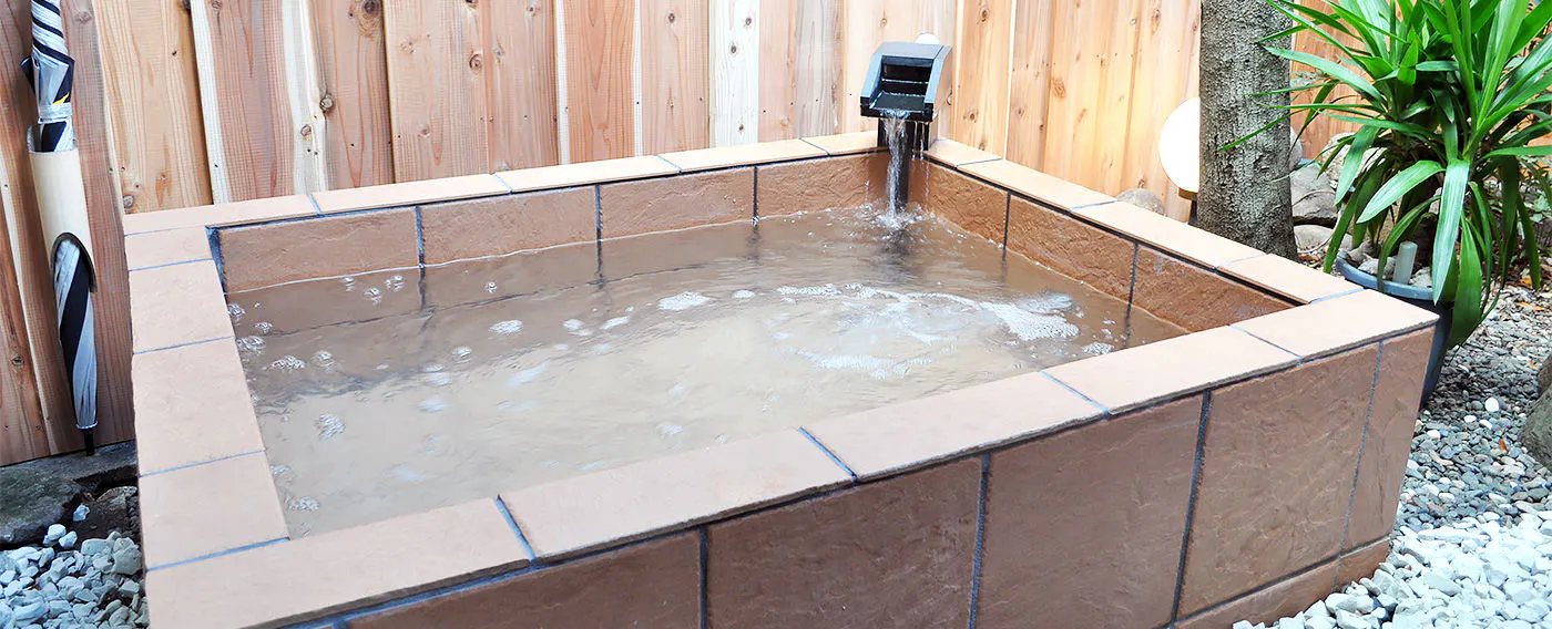 น้ำพุร้อนและอ่างอาบน้ำ