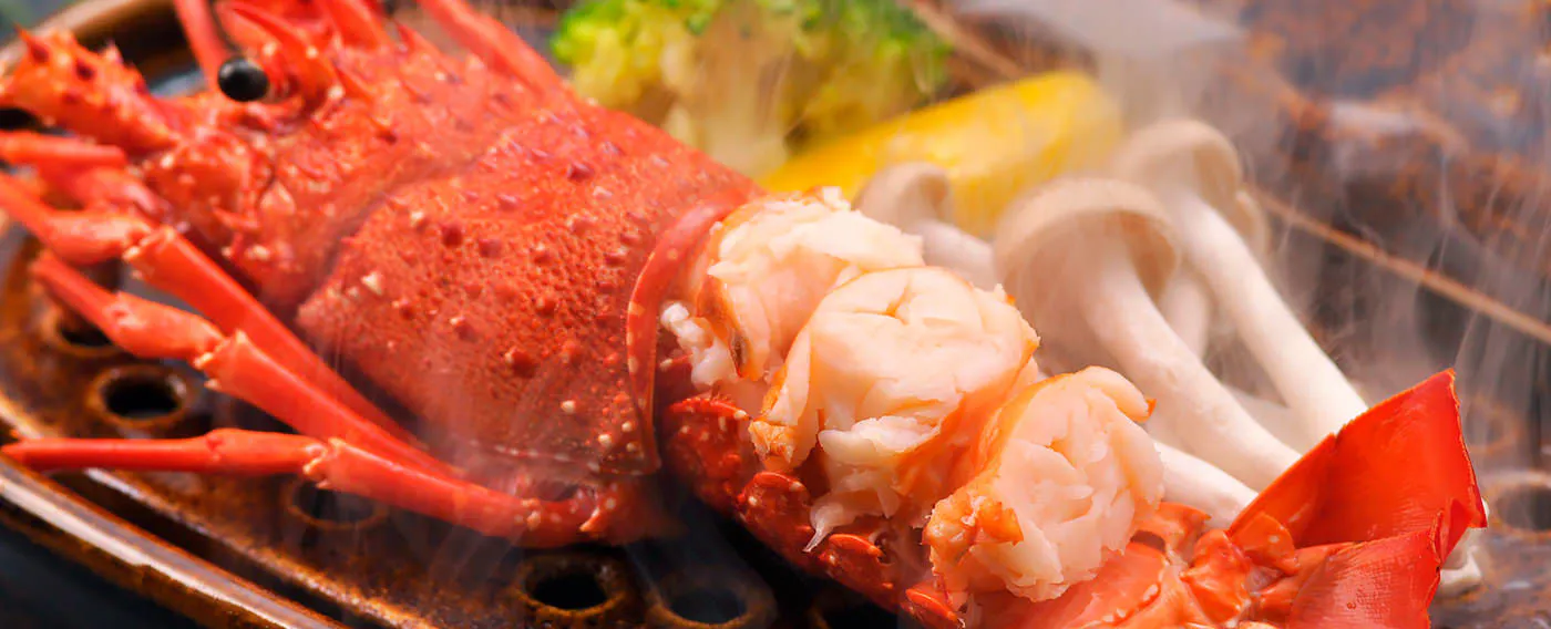 กุ้งมังกรต้ม