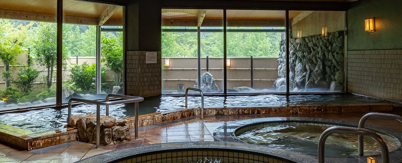 น้ำพุร้อน・ห้องอาบน้ำ