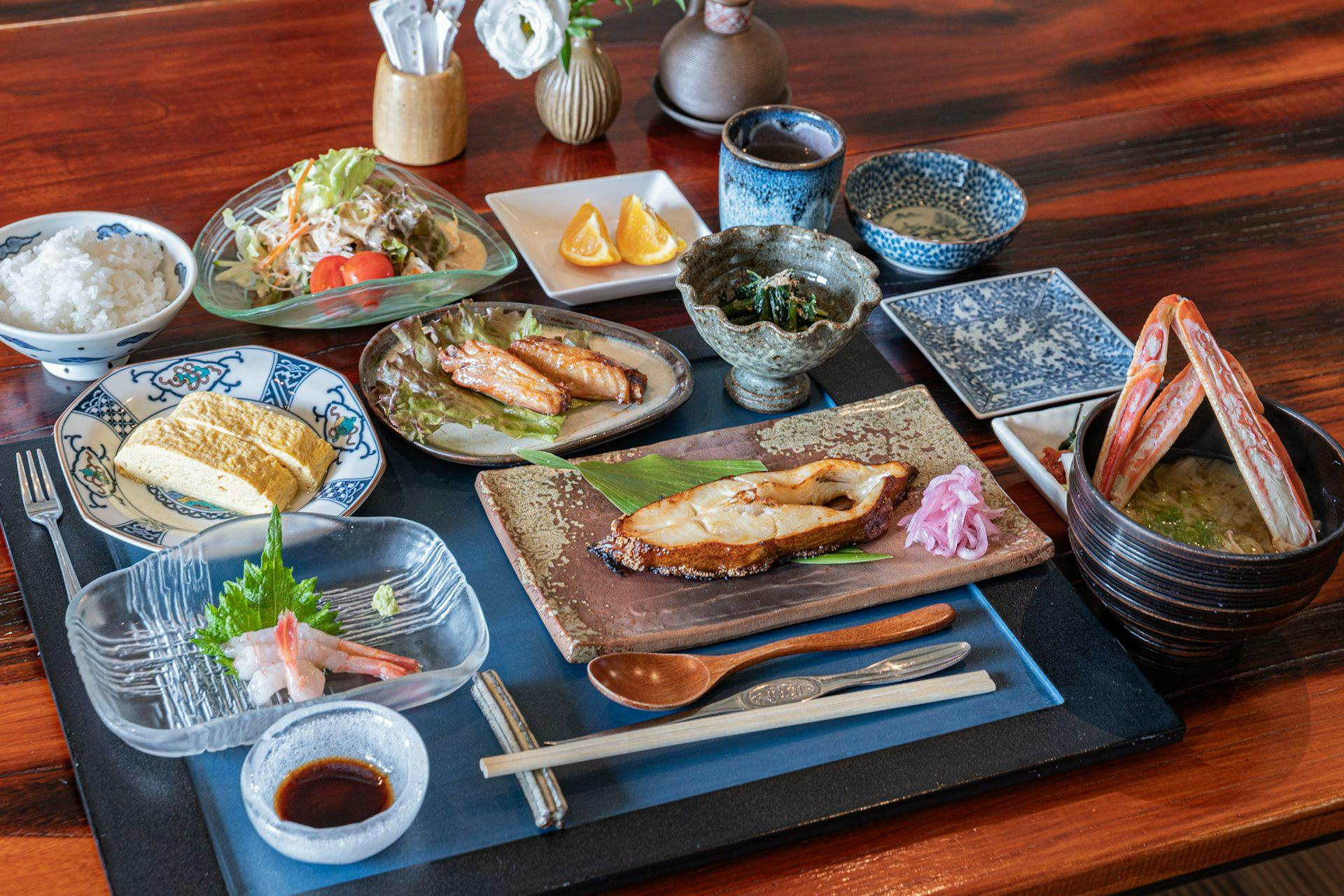 朝食一例