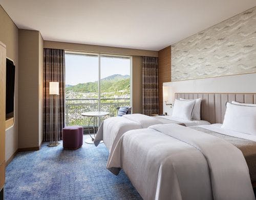 デラックスツイン平安京ビュー