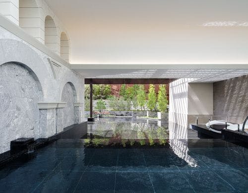 6階 SPA「華頂」男性用半露天風呂