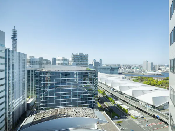 デラックスツインシティビューからの景観