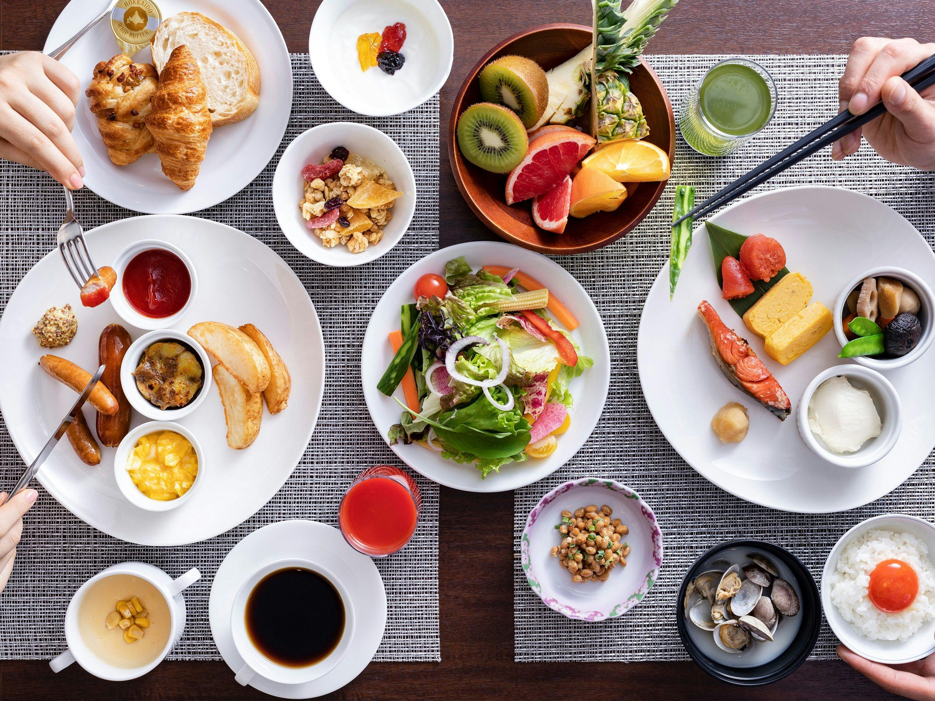 北九州門司プレミアホテル朝食付き宿泊券 プレミアホテル 門司港 - 【早割14】厳選食材と九州の味覚を楽しむ朝食