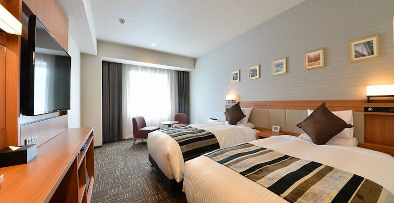 禁煙 プレミアムツイン 27平米 ベストレート 朝食付き 北海道食材が豊富な朝食付きプラン 函館国際ホテル 一休 Com