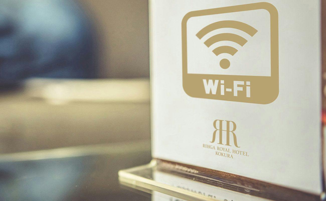 全室にWIFIを完備