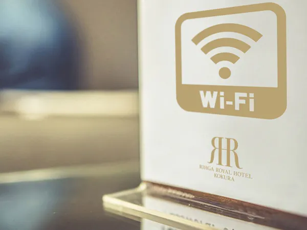 全室にWIFIを完備
