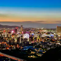 【Được công nhận là một trong ba thành phố có cảnh đêm đẹp nhất Nhật Bản】