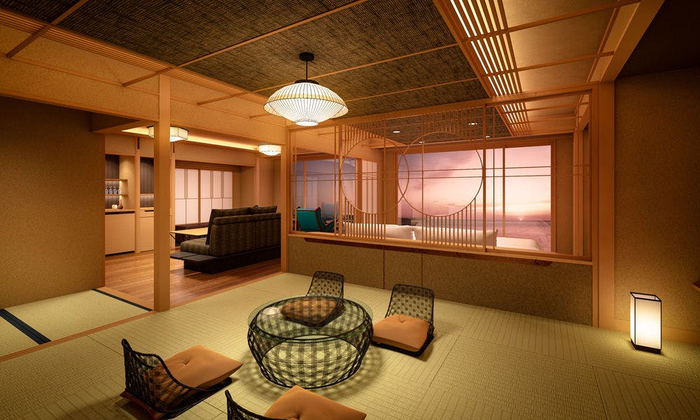 空もよう様のお部屋 望水 - Private Gazebo「ときの凪」先行予約プラン - ムーン