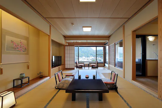 半露天風呂付和室10畳「風」