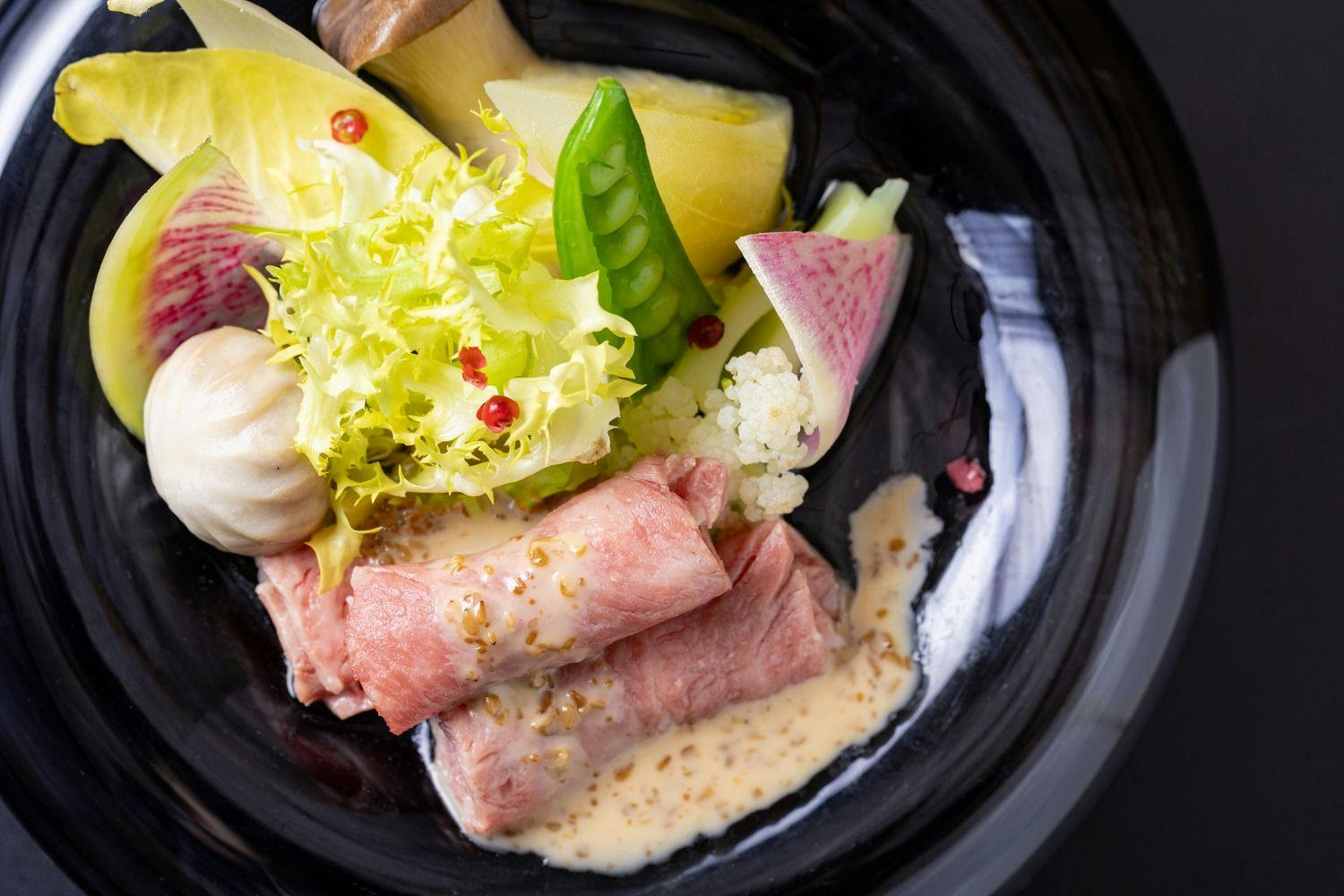 四季創作料理　餐點示例