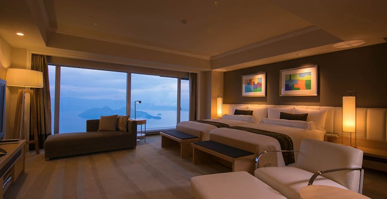 サミットスイート2ベッドルーム 禁煙 洞爺湖ビュー 朝食付 Premierstyle 和食または洋食 天空の最高級リゾートステイ スイート特典付プラン ザ ウィンザーホテル洞爺 リゾート スパ 一休 Com