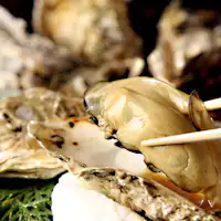 Tiram terbaik di Shikotsu!