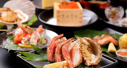 【1泊2食付】北海道の恵みを味わう|炉端焼「志古津」美食コース×朝食ブッフェ